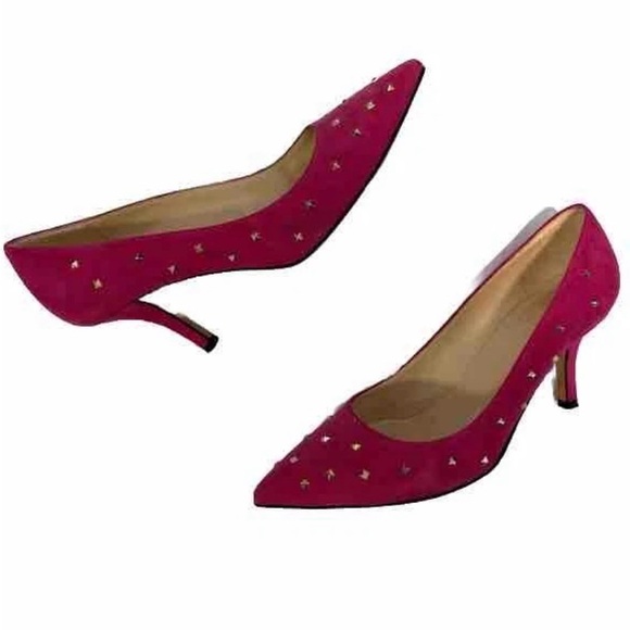 Kate Spade Jacinda Studded Suede Pump Size 6 - Picture 2 of 6